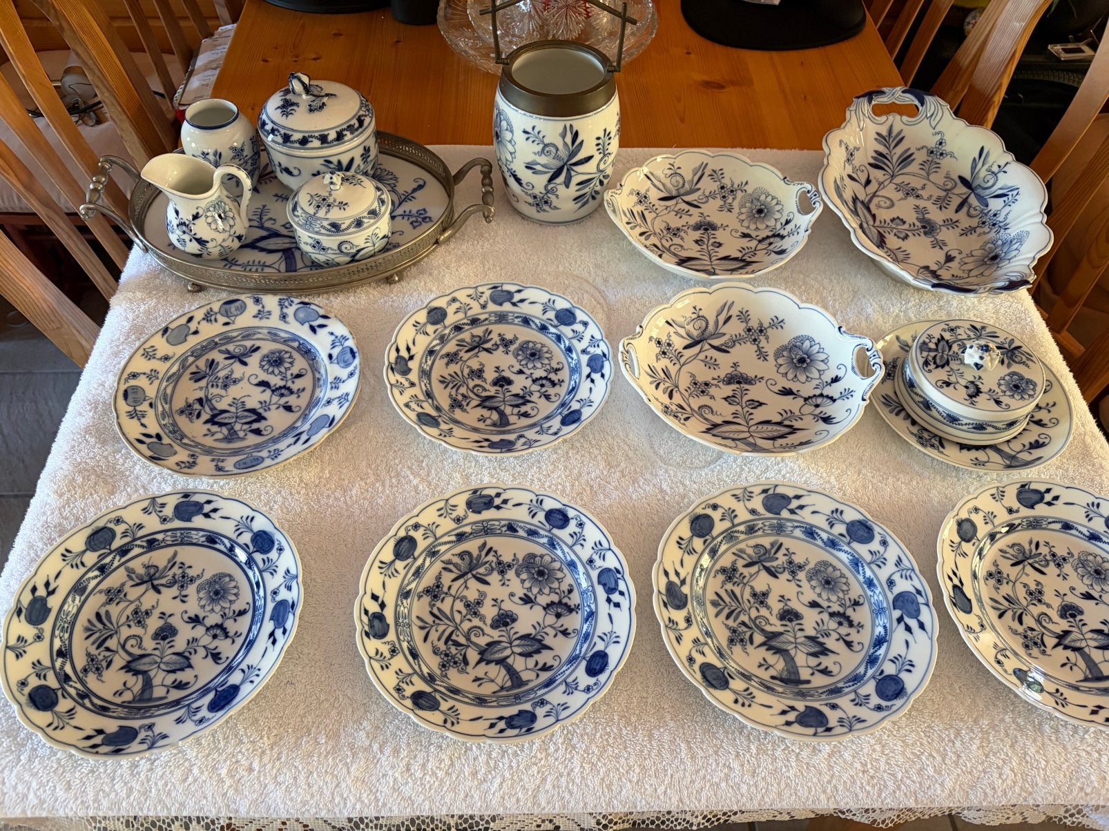 Servies Meissen diverse onderdelen, Ophalen