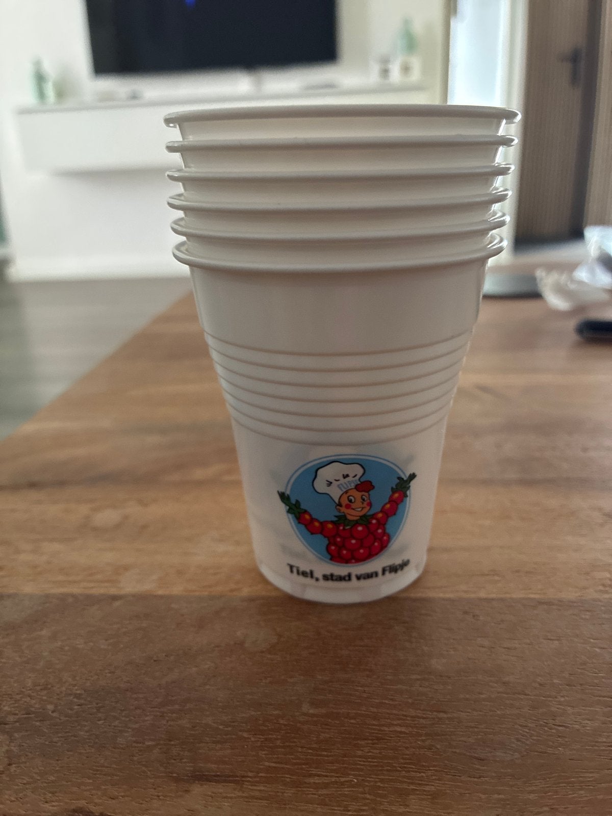 Flipje bekers - Tiel, stad van Flipje, Ophalen, Nieuw