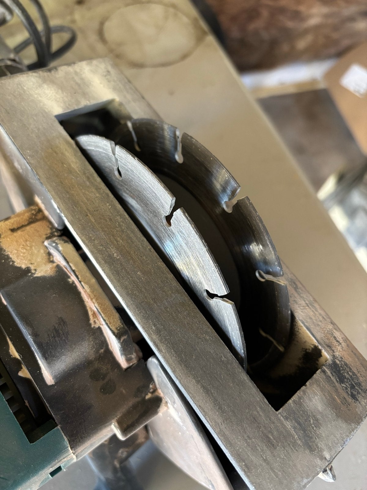 Vonroc Sleuvenfrees WC501AC met nieuwe diamantschijven, Ophalen of Verzenden, Gebruikt