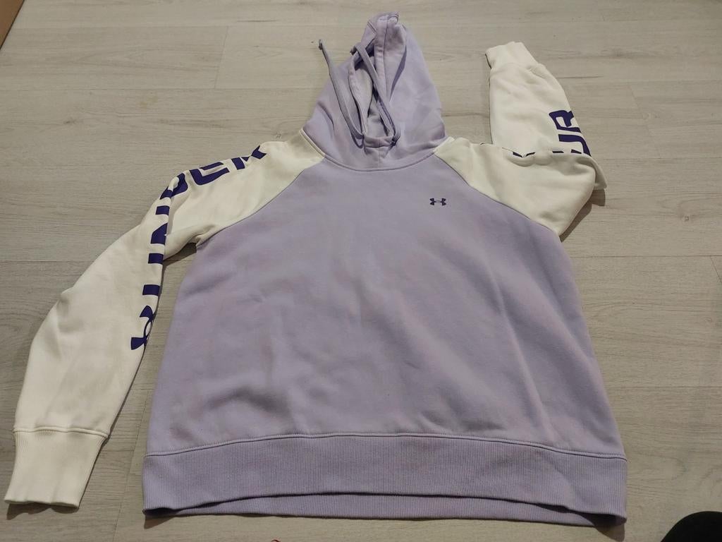 Under Armour Dames Sweatshirt - Zo goed als nieuw, Maat 38/40 (M), Paars, Ophalen of Verzenden, Zo goed als nieuw