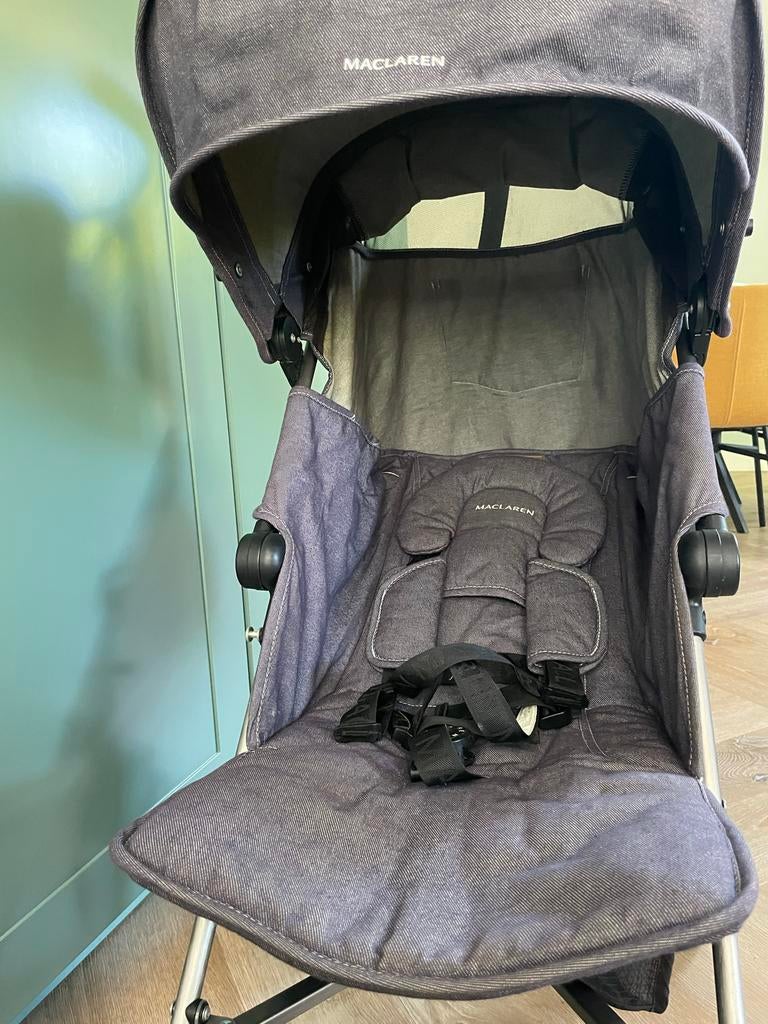 Maclaren Quest buggy - grijs, Ophalen, Zo goed als nieuw, Maclaren, Verstelbare rugleuning