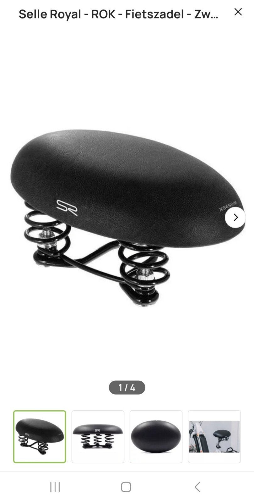 Rokzadel Selle Royal Classic, Ophalen of Verzenden, Zo goed als nieuw