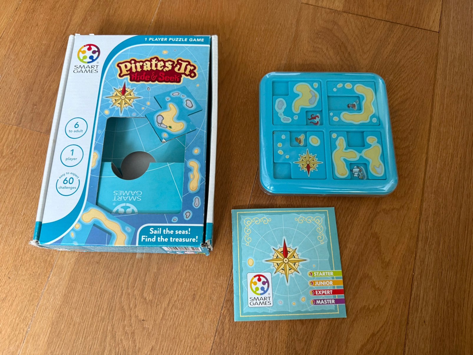 Smartgames - Pirates Jr - Hide & Seek, Ophalen of Verzenden, Gebruikt, Puzzelen