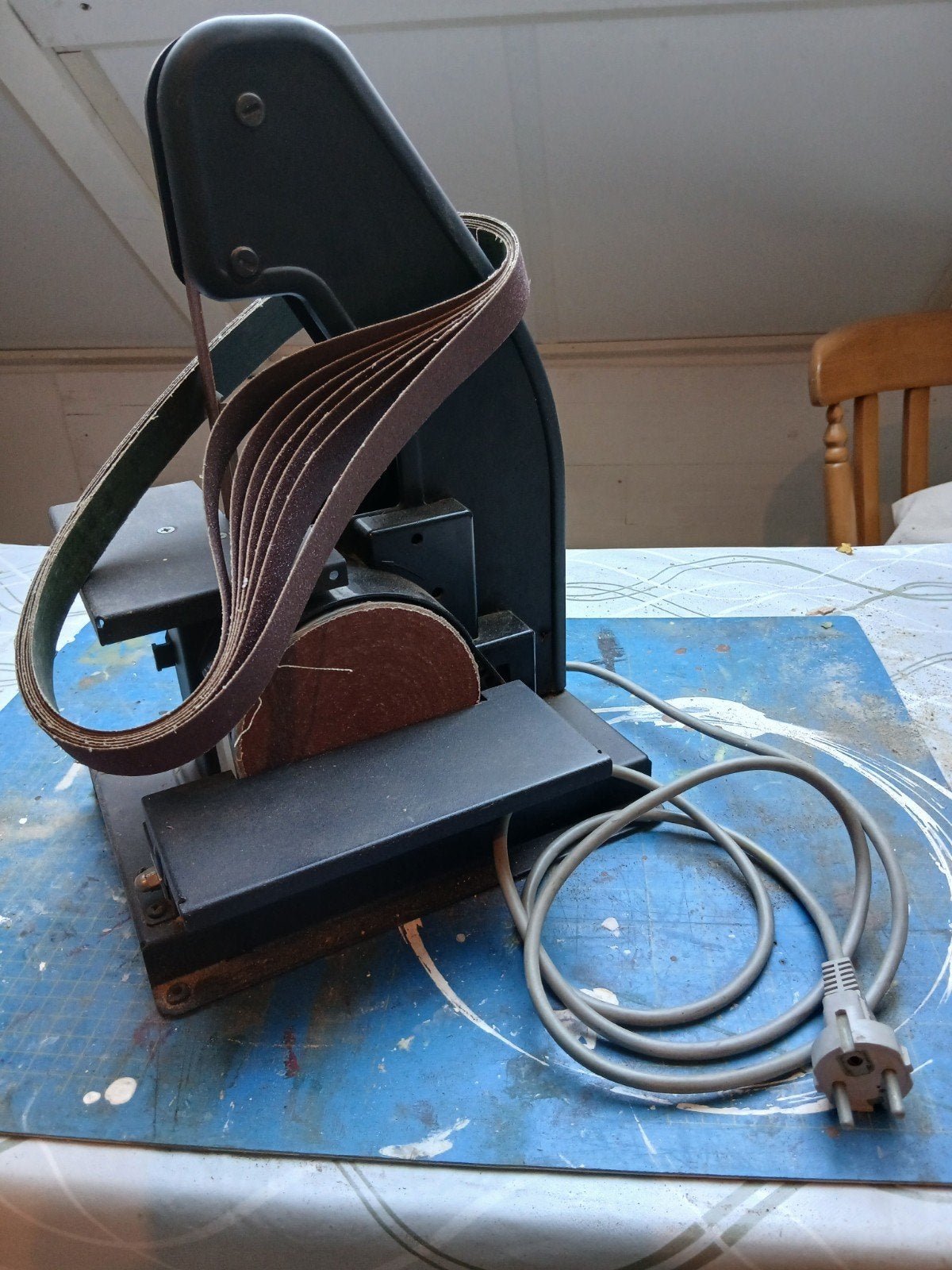 Gebruikte Bandschuurmachine - Krachtig en Betrouwbaar, Ophalen, Gebruikt, Minder dan 600 watt, Bandschuurmachine
