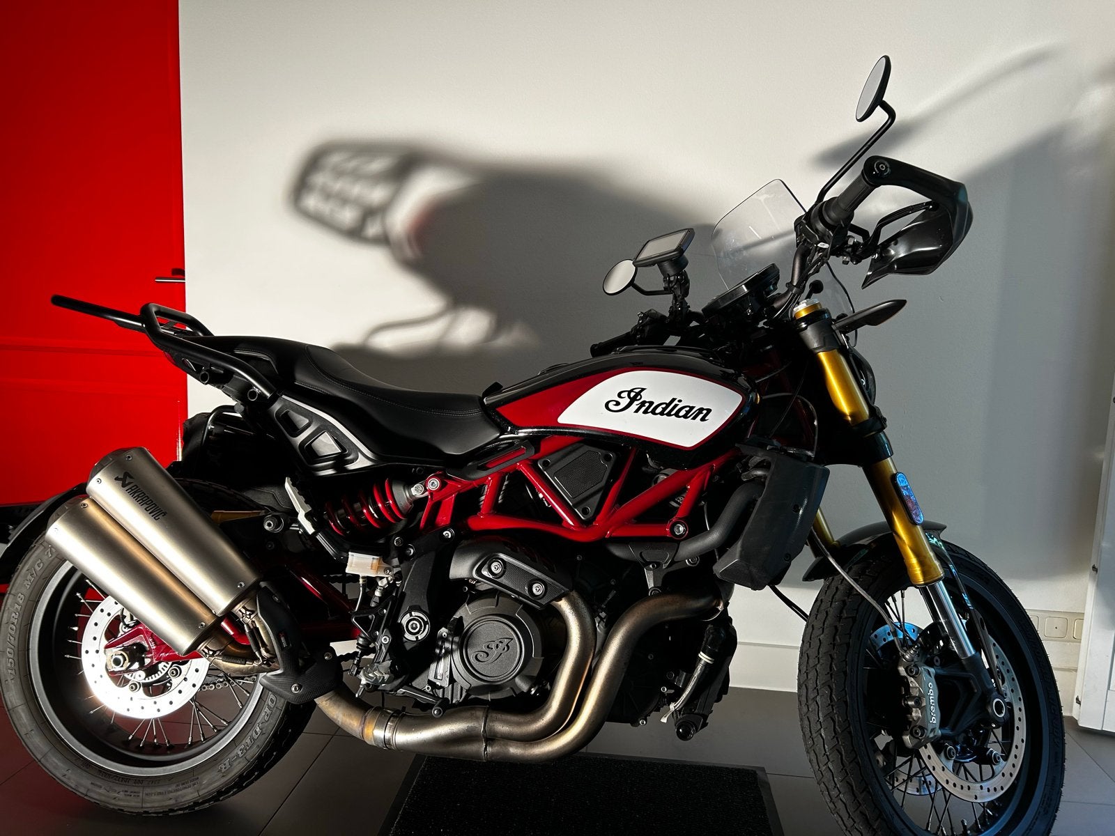 Indian FTR 1200 S Racereplica Tourmotor - Vol Opties, Motoren, 2 cilinders, Motorrijbewijs A, Gebruikt, Particulier