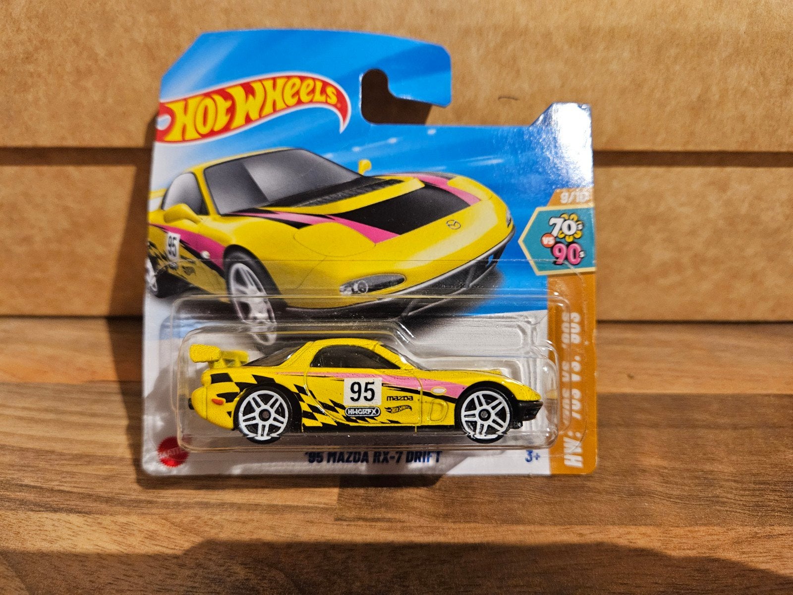 Hotwheels Hot Wheels 1995 Mazda RX-7 Drift in OVP, Ophalen of Verzenden, Zo goed als nieuw, Auto