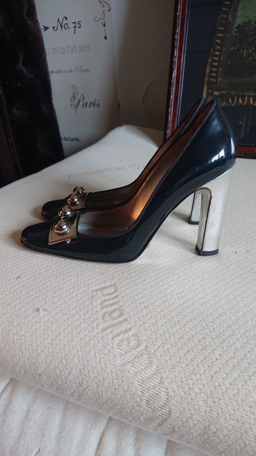 Dolce & Gabbana pumps mt 38, Ophalen of Verzenden, Gedragen, Blauw
