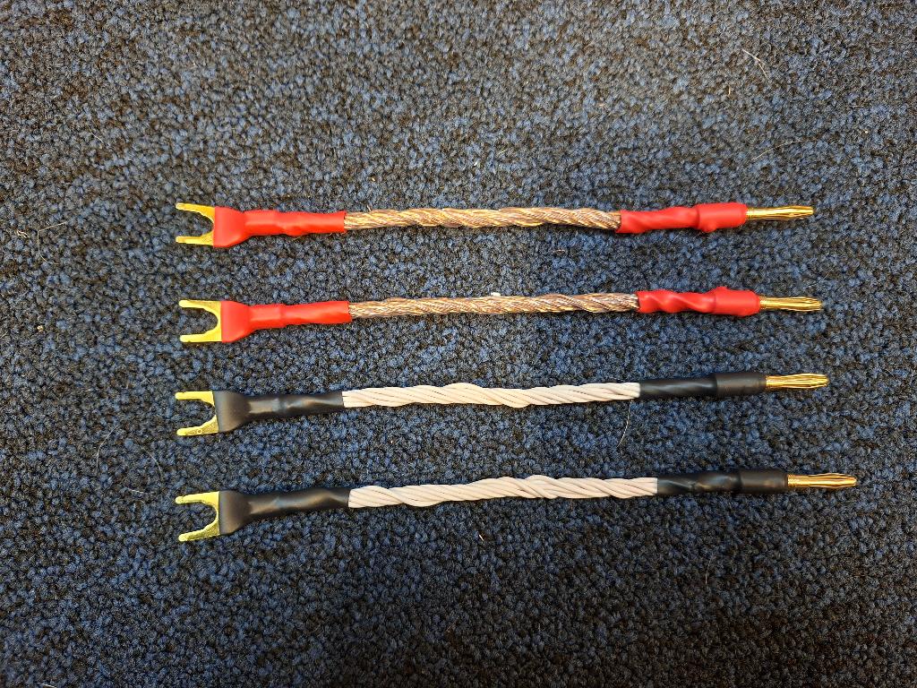 4 stuks Kimber Kable Jumpers, Ophalen of Verzenden, Zo goed als nieuw, Minder dan 2 meter