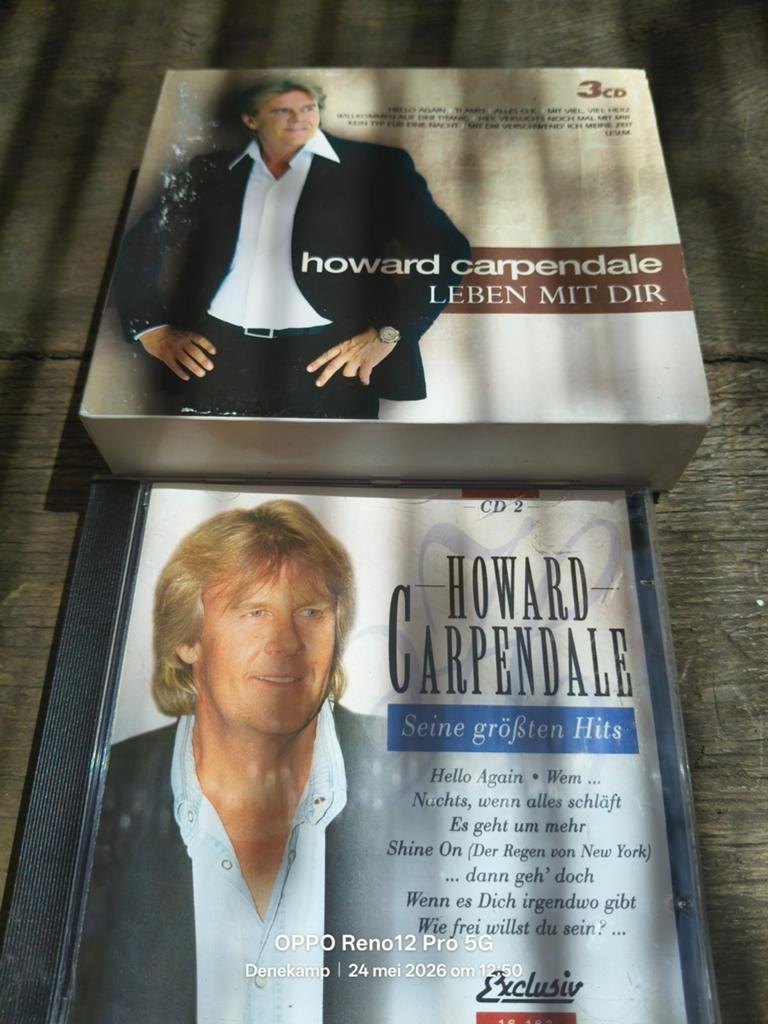 Howard Carpendale CD's: 1 normale CD en 3CD Boxset, Cd's en Dvd's, Ophalen