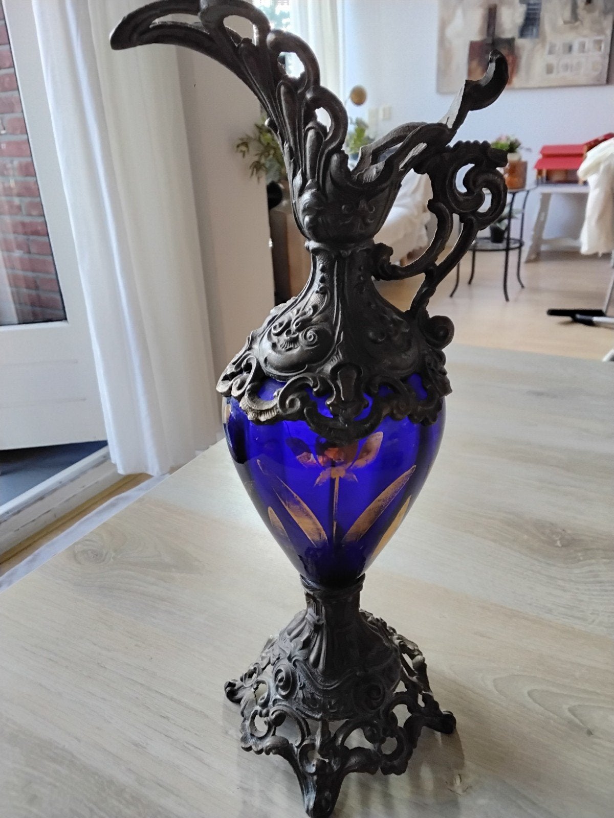 bronzen fles, Ophalen of Verzenden, Brons