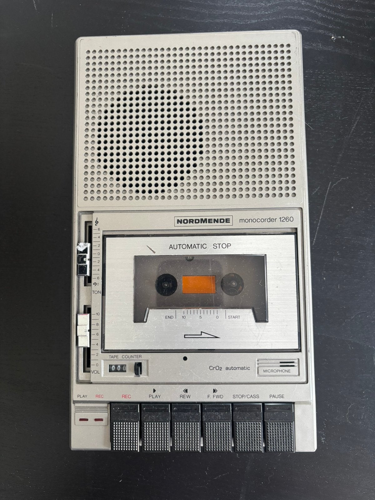 Normende monocorder 1260, Audio, Tv en Foto, Cassettedecks, Ophalen of Verzenden, Overige merken