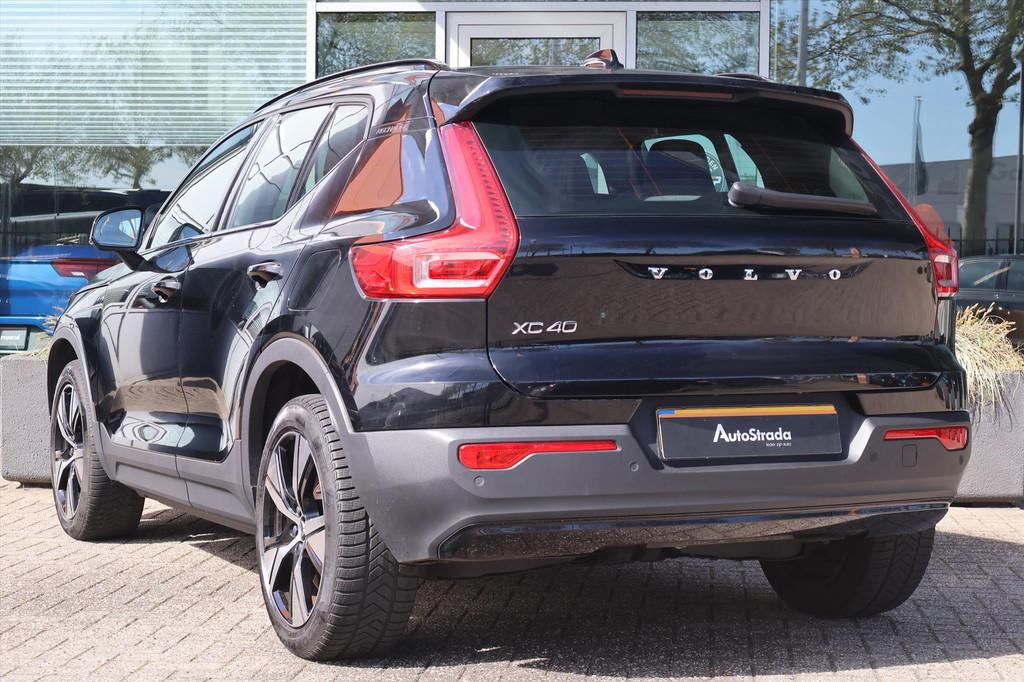 Volvo Xc40 P8 Recharge 408pk AWD | Stoelverwarming | Harman/, 34 min, Gebruikt, Met garantie (alle), Zwart