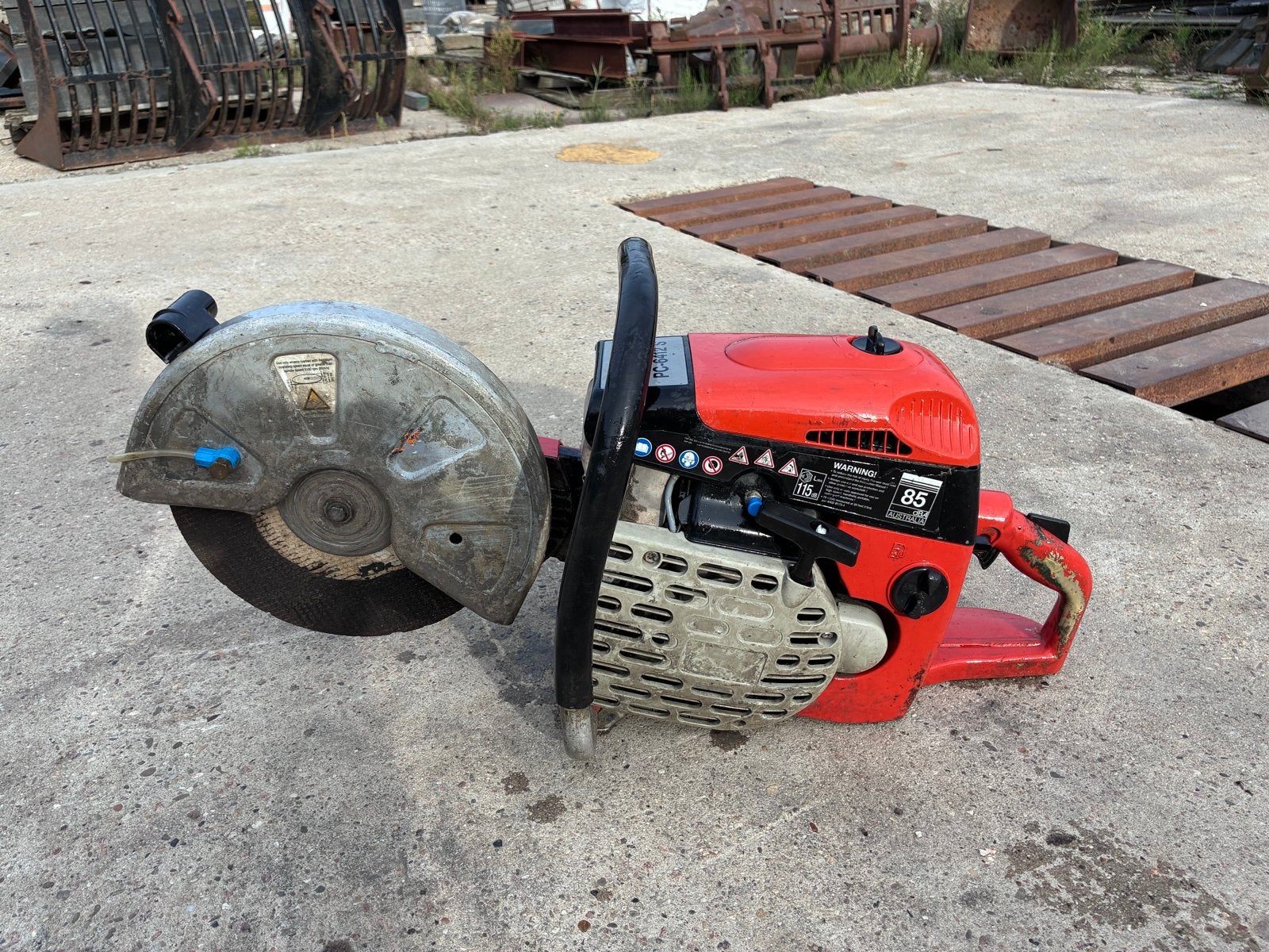 Dolmar PC-6412S doorslijper met waterkit, Doe-het-zelf en Verbouw, Ophalen, Gebruikt, Overige typen, 70 mm of meer