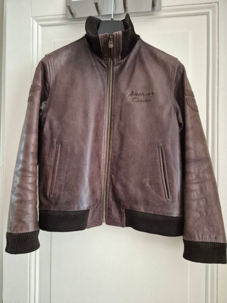 PME Legend American Classic leren Jack L, Maat 52/54 (L), Bruin, Ophalen of Verzenden, PME Legend