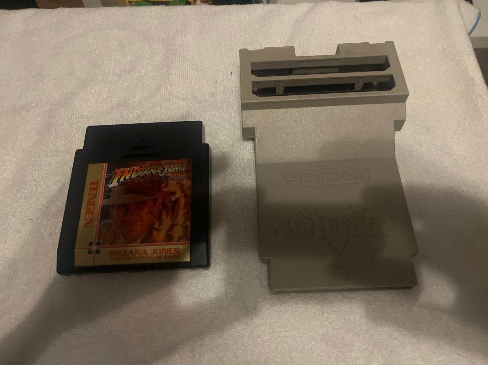 Indiana Jones and the Temple of Doom (NES) Tengen, Spelcomputers en Games, Ophalen of Verzenden, Gebruikt, Avontuur en Actie