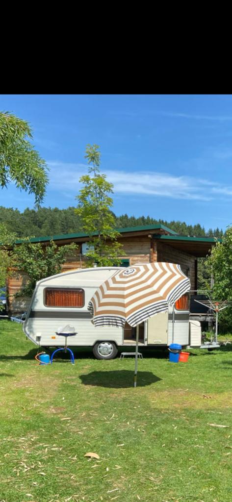 Constructam Coral 1978 - Compacte Retro Caravan, Overige merken, Omvormbare zithoek, Treinzit, Particulier
