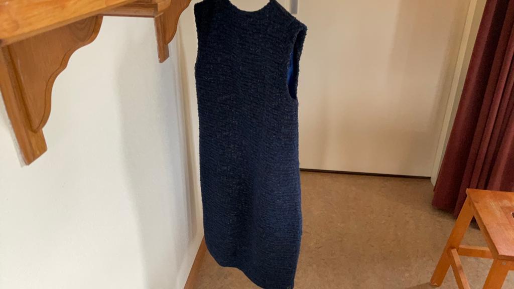 Van Hassels mouwloze jurk, maat 40, blauw, Kleding | Dames, Maat 38/40 (M), Blauw, Ophalen of Verzenden, Zo goed als nieuw