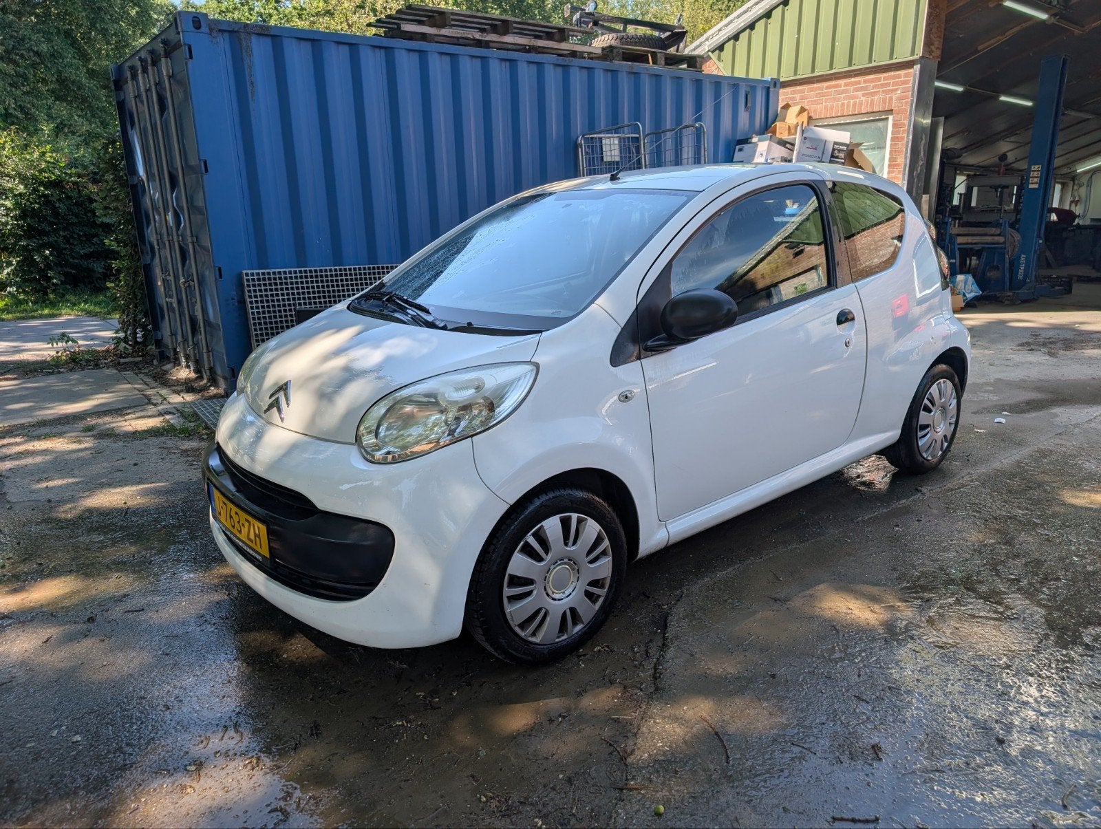 Citroën C1 1.0 3-DRS 2008 Wit, Voorwielaandrijving, 4 stoelen, C1, Bedrijf
