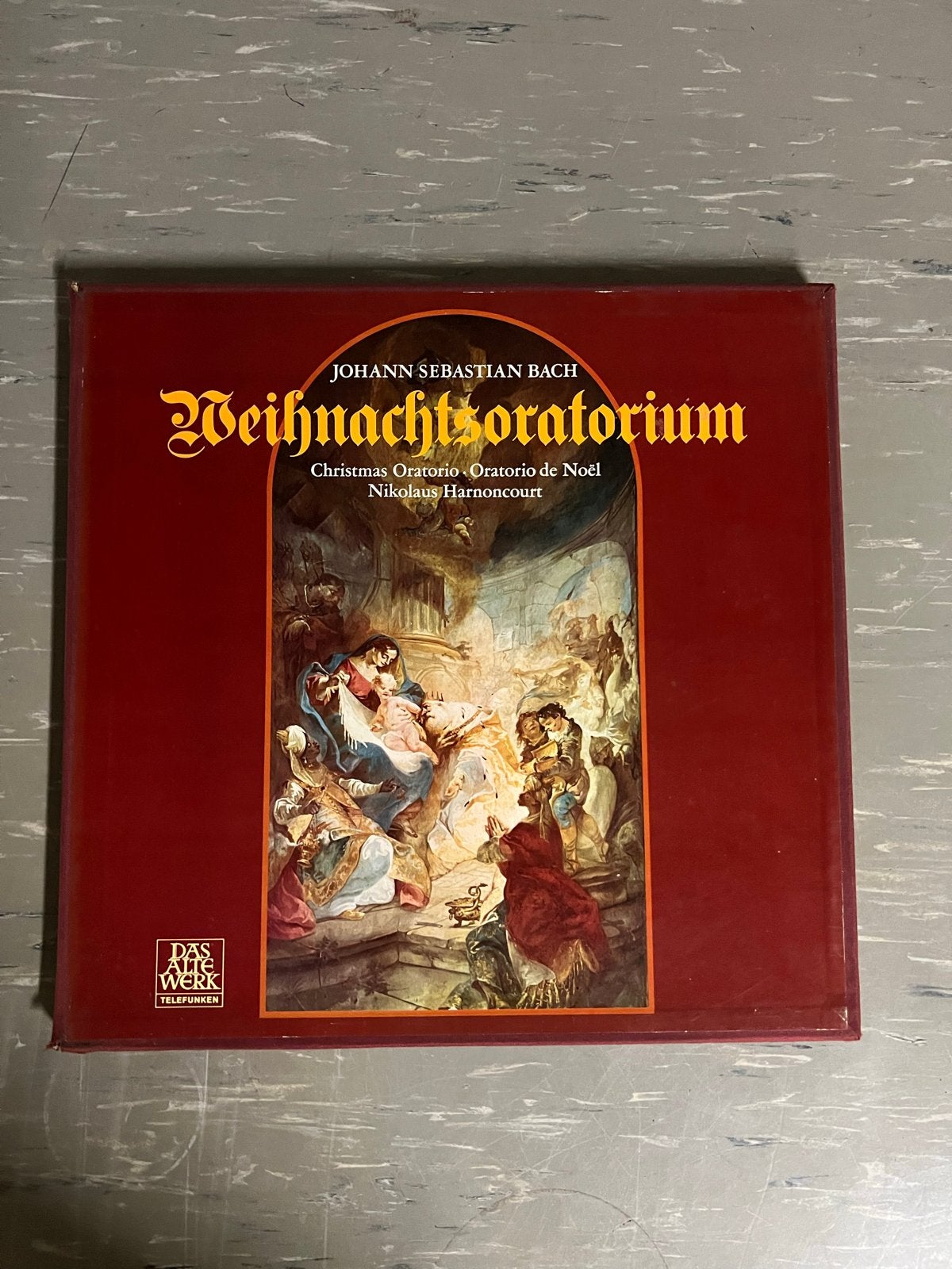 Bach: Weihnachtsoratorium - Nikolaus Harnoncourt (Boxset), Gebruikt, Boxset, Ophalen of Verzenden, Inclusief boekje