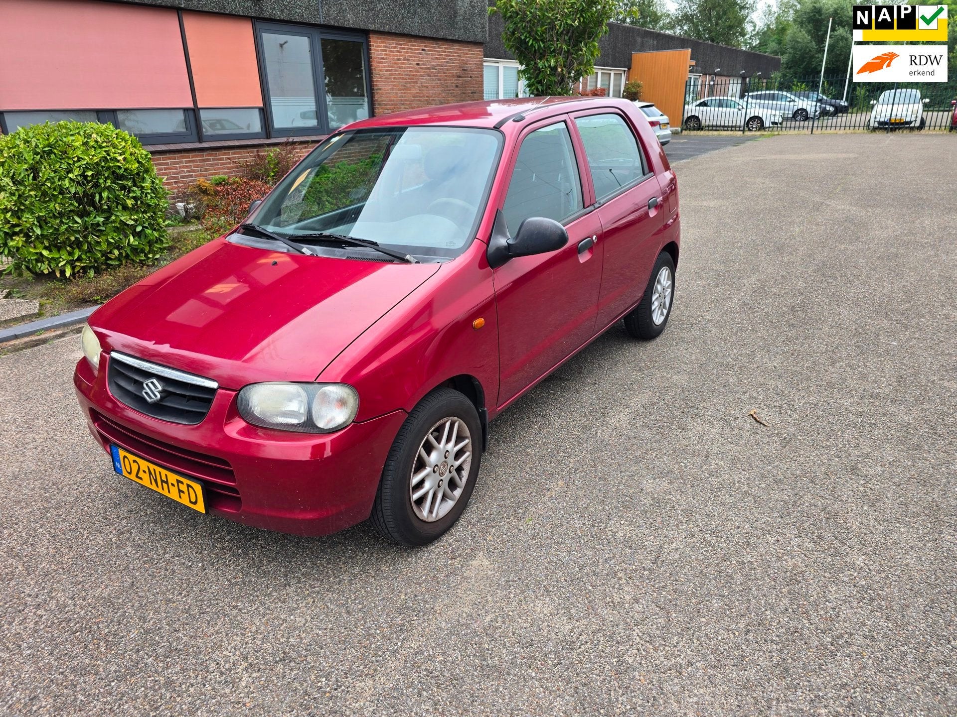 Suzuki Alto 1.1 GLS boekjes nap nieuwe apk, Voorwielaandrijving, 750 kg, 4 cilinders, Origineel Nederlands