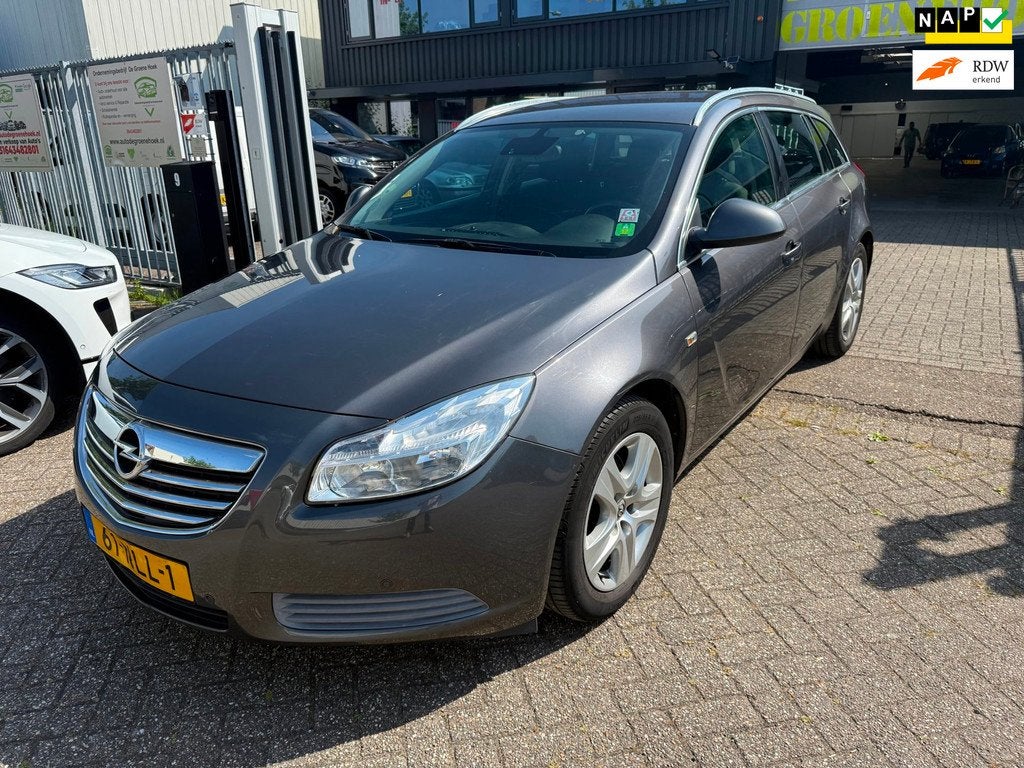 Opel Insignia Sports Tourer 1.6 T Edition l Export, Euro 5, Stof, Gebruikt, Zwart