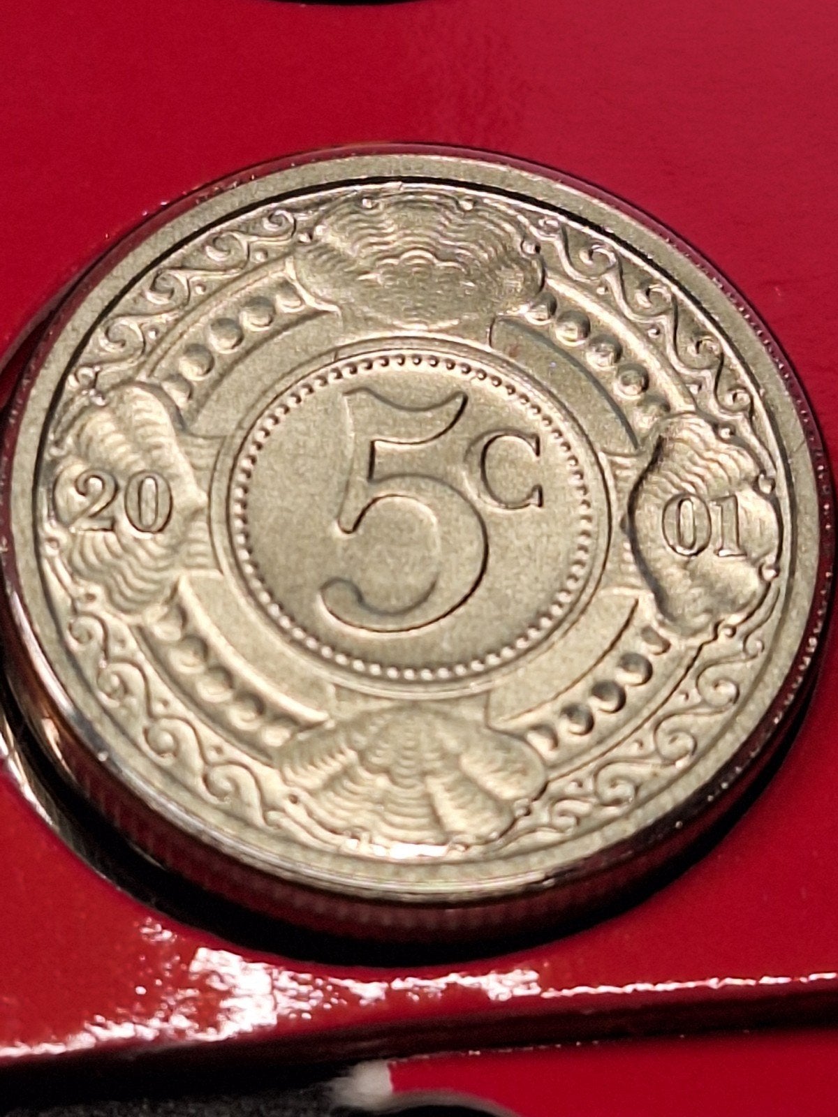 Nederlandse Antillen 5 cent 2001, Ophalen of Verzenden, Koningin Beatrix