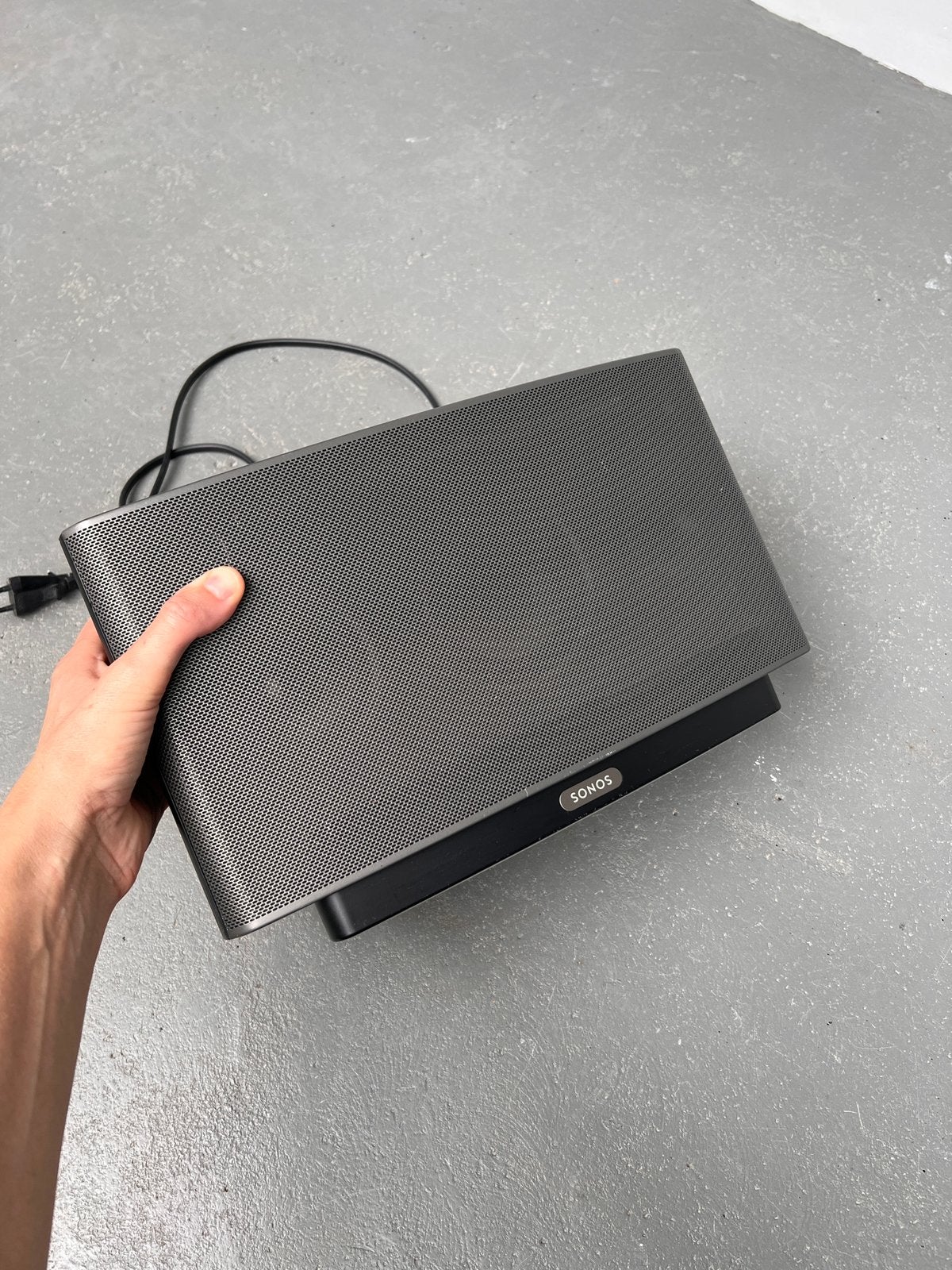 Sonos play zwarte speaker box geluidsbox gen 1, Ophalen of Verzenden, Zo goed als nieuw, Minder dan 60 watt, Sonos