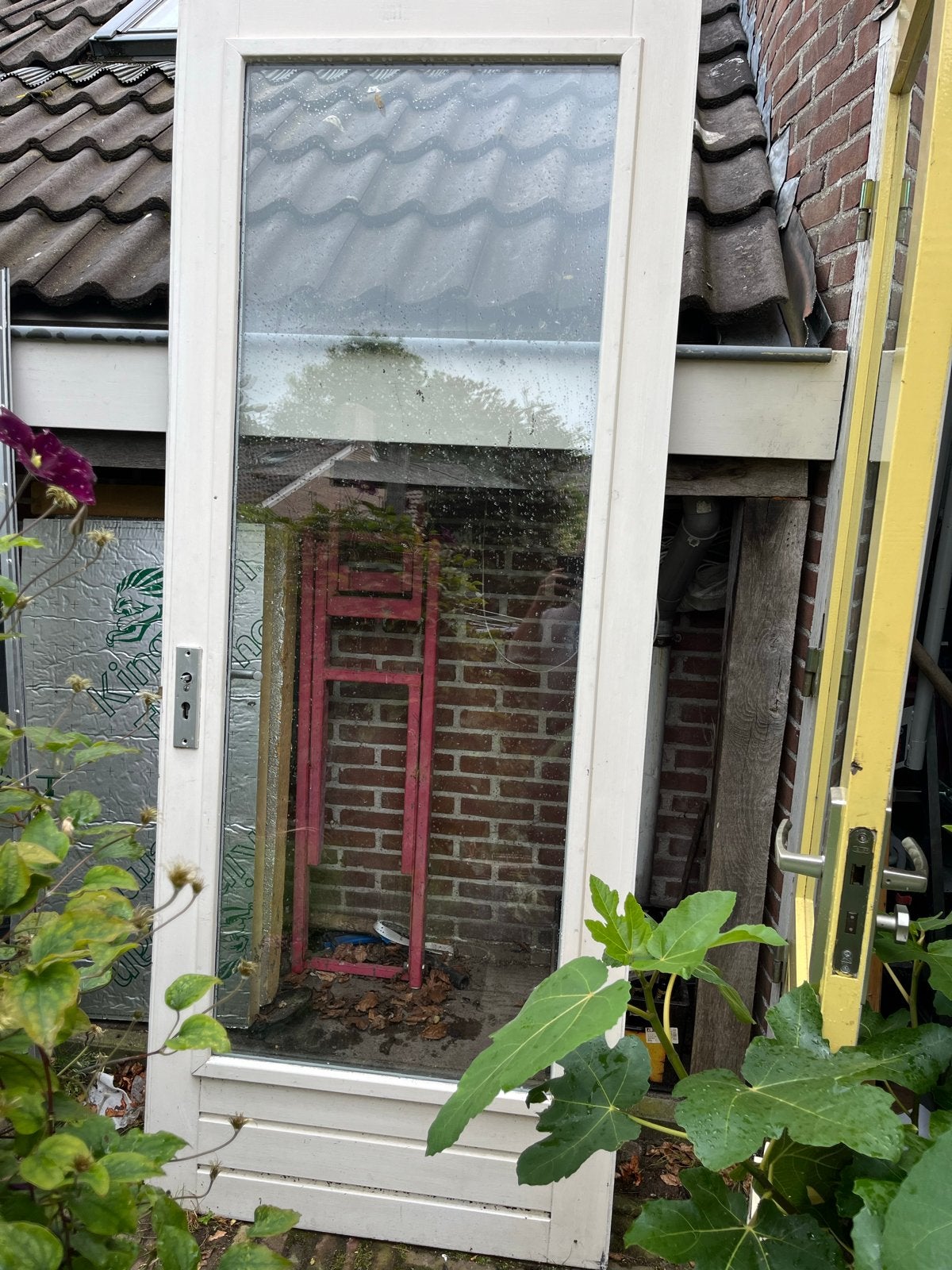 Tuindeuren / openslaande deuren, Ophalen, Gebruikt, 80 tot 100 cm, Binnendeur