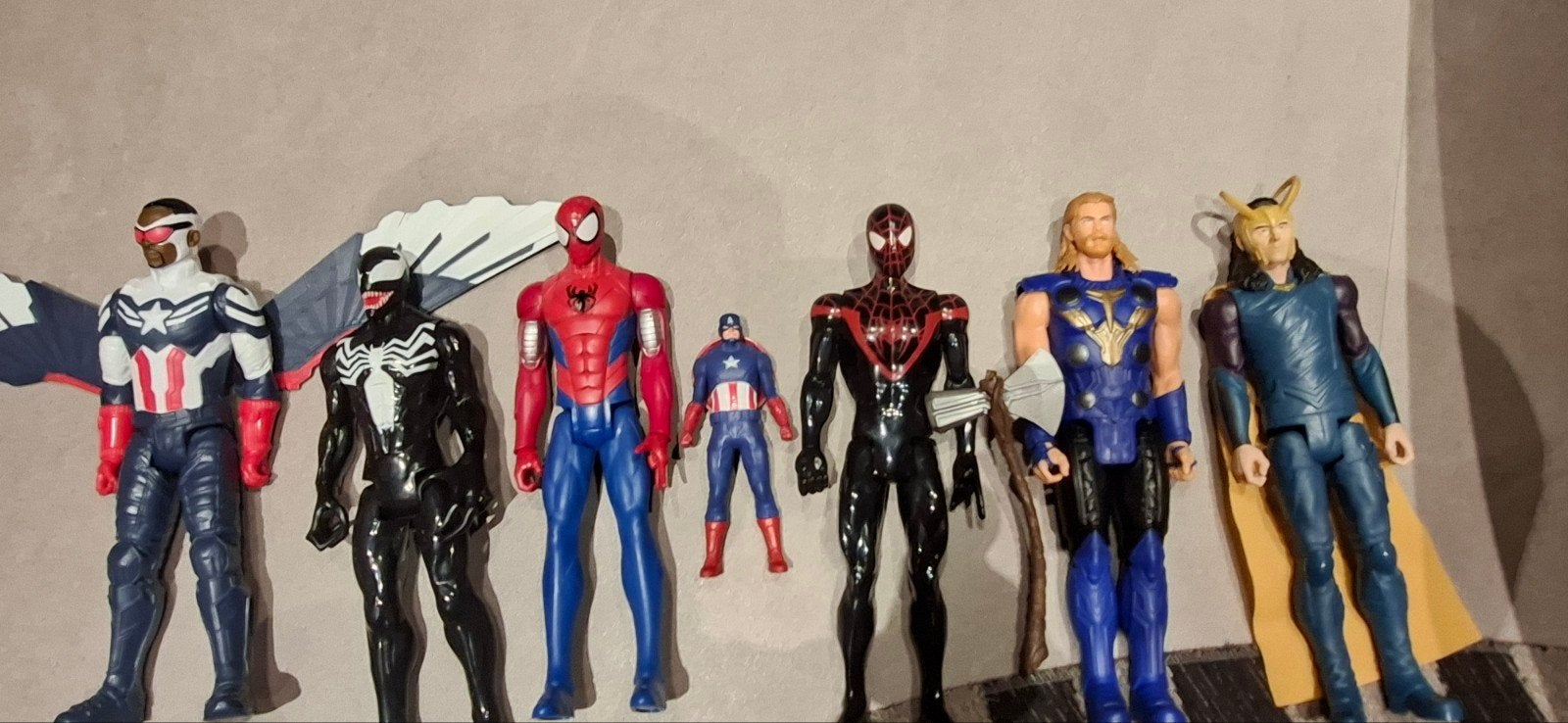 Marvel Superhelden Actiefiguren Set - 7 Stuks, Ophalen of Verzenden, Gebruikt