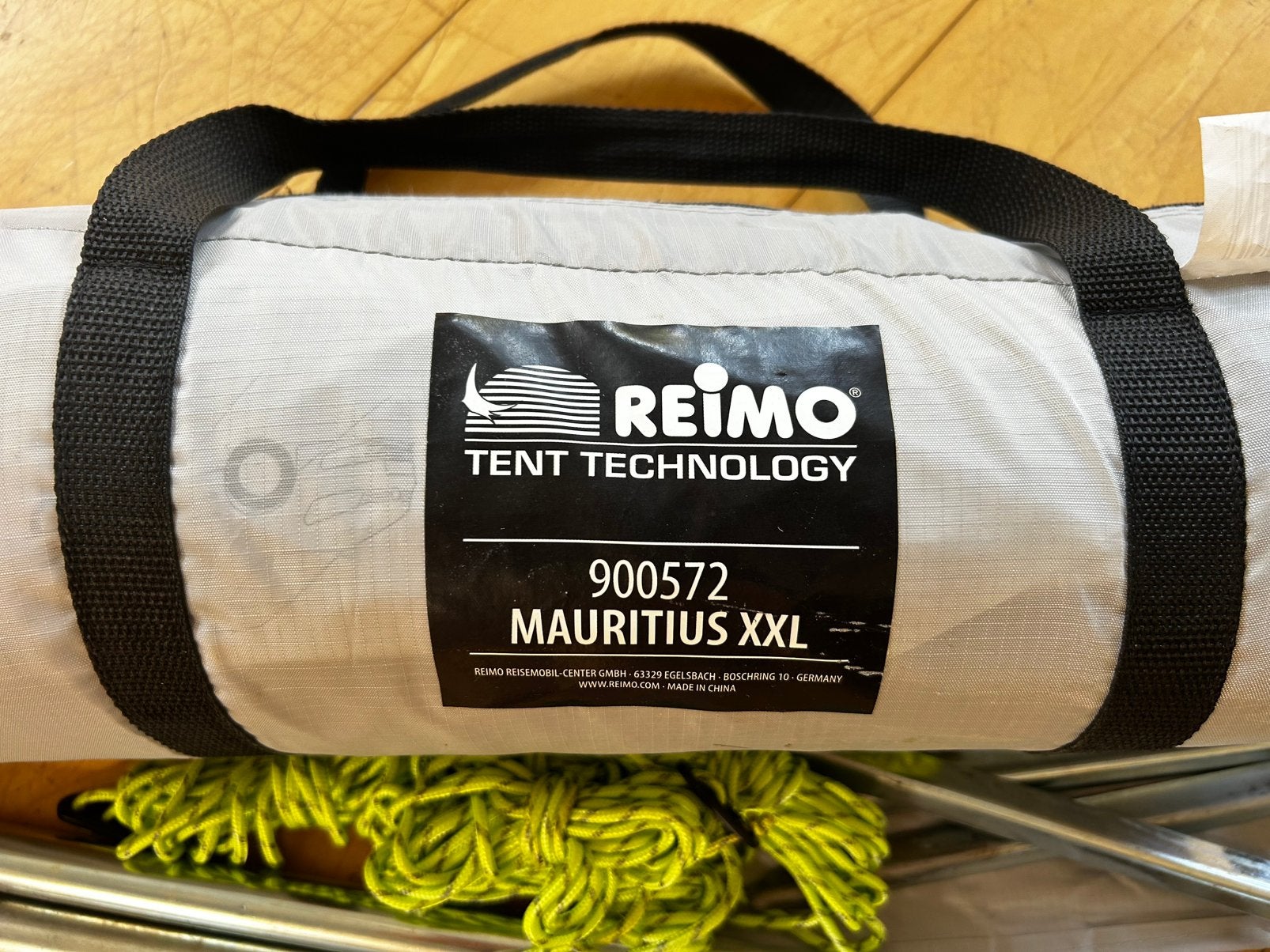 Reimo Mauritius XXL peesrail luifel bus camper zonneluifel, Ophalen of Verzenden, Nieuw