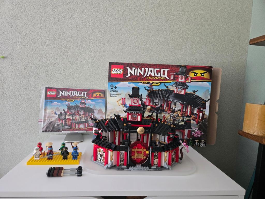 LEGO Ninjago 70670 Klooster van Spinjitzu, Lego, Ophalen of Verzenden, Zo goed als nieuw, Ninjago