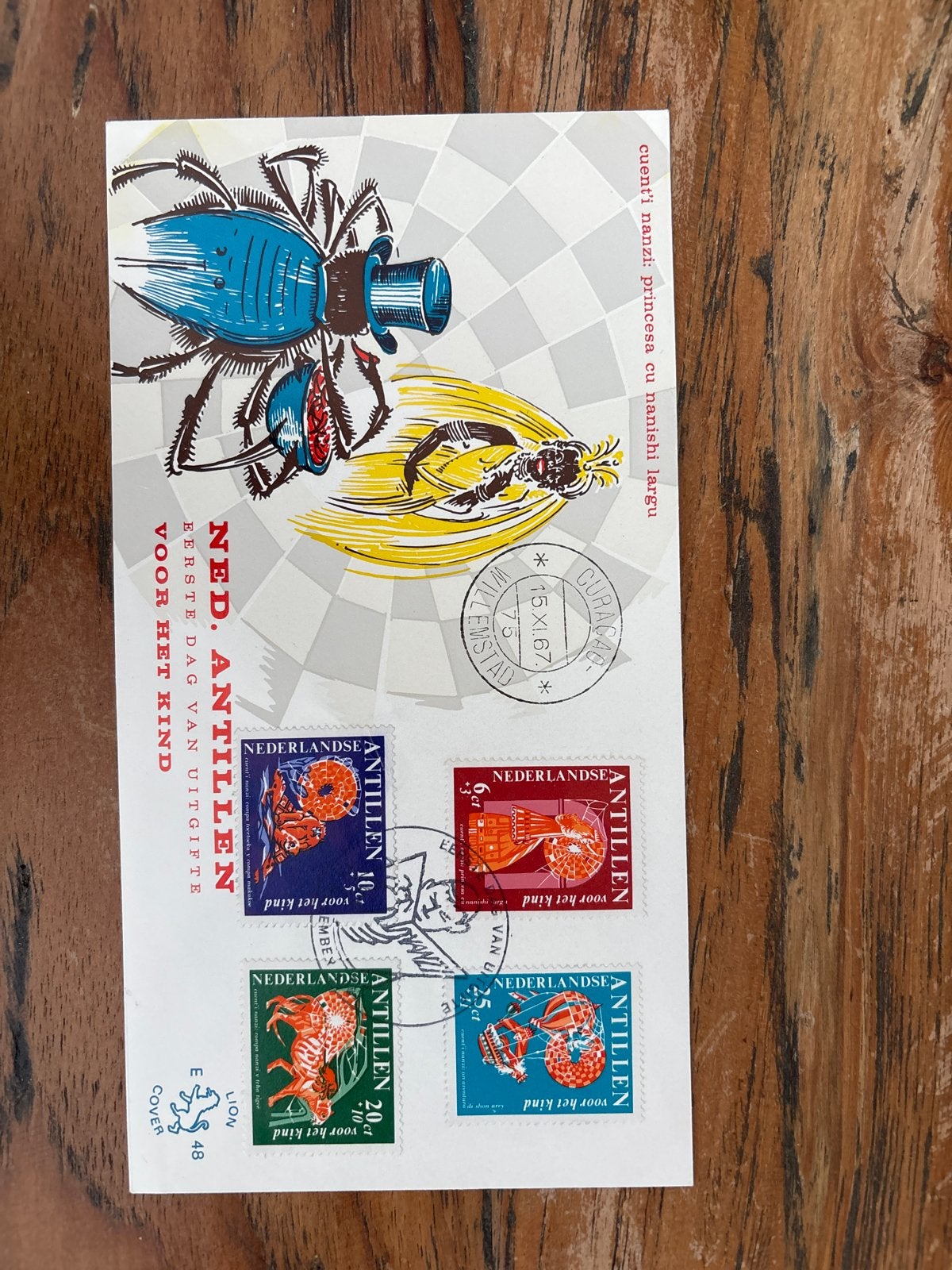 Nederlandse Antillen Eerste Dag van Uitgifte 1967, Ophalen of Verzenden, Postfris