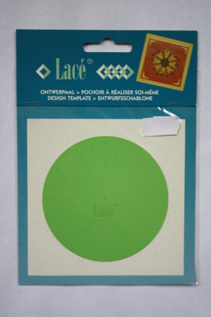 Lace ontwerpmal basis nr.35, Verzenden, Nieuw, Overige thema's, Pons of Mal
