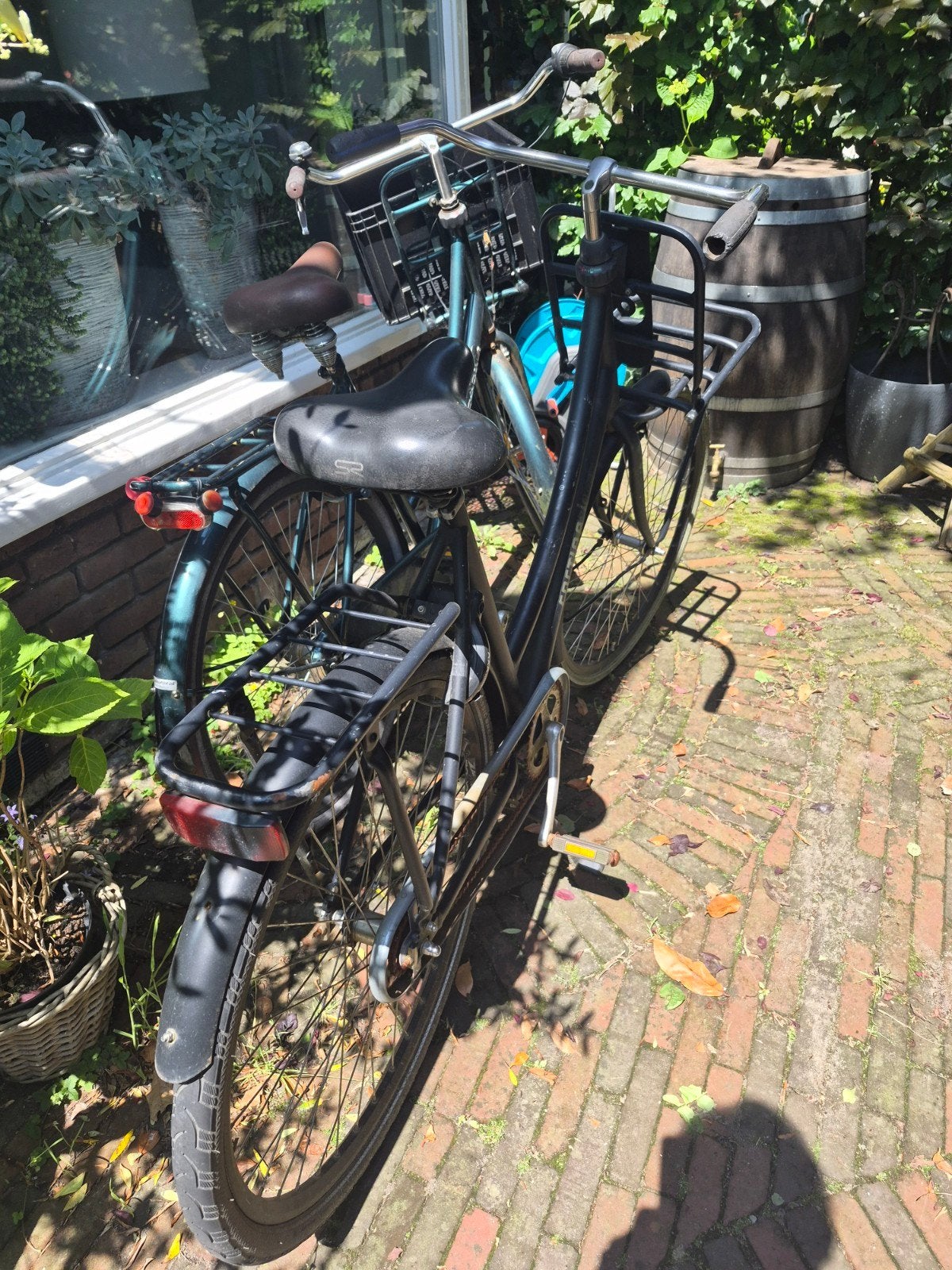 2 x omafiets opknappers., Fietsen en Brommers, Fietsen | Dames | Damesfietsen, Ophalen, Gebruikt, Overige merken, Versnellingen