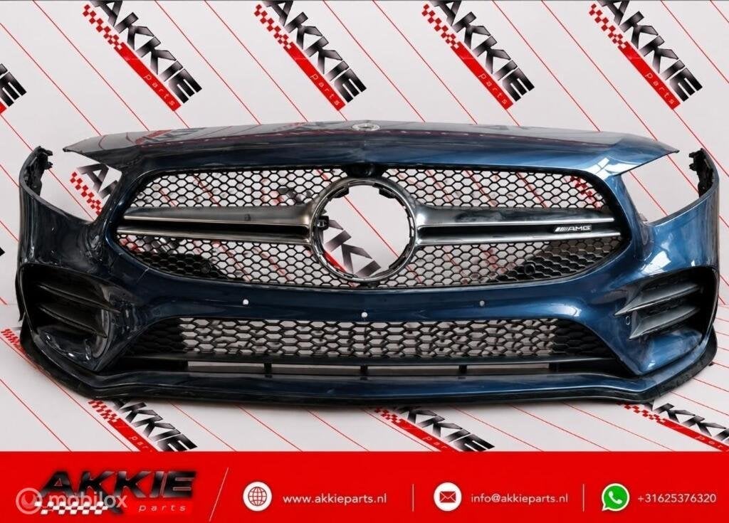 W177 V177 a35 amg voorbumper mercedes A35 bumper AMG, Gebruikt, Voor, Ophalen of Verzenden