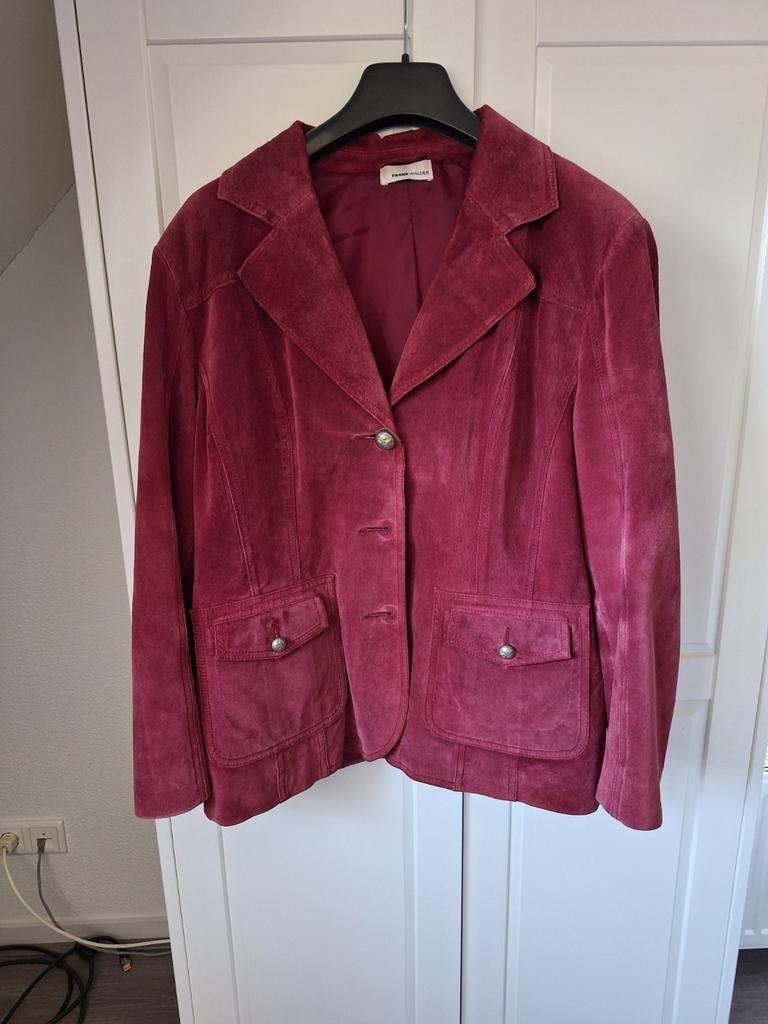 Frank Walder jasje bordeaux, Overige kleuren, Maat 46/48 (XL) of groter, Ophalen of Verzenden, Zo goed als nieuw