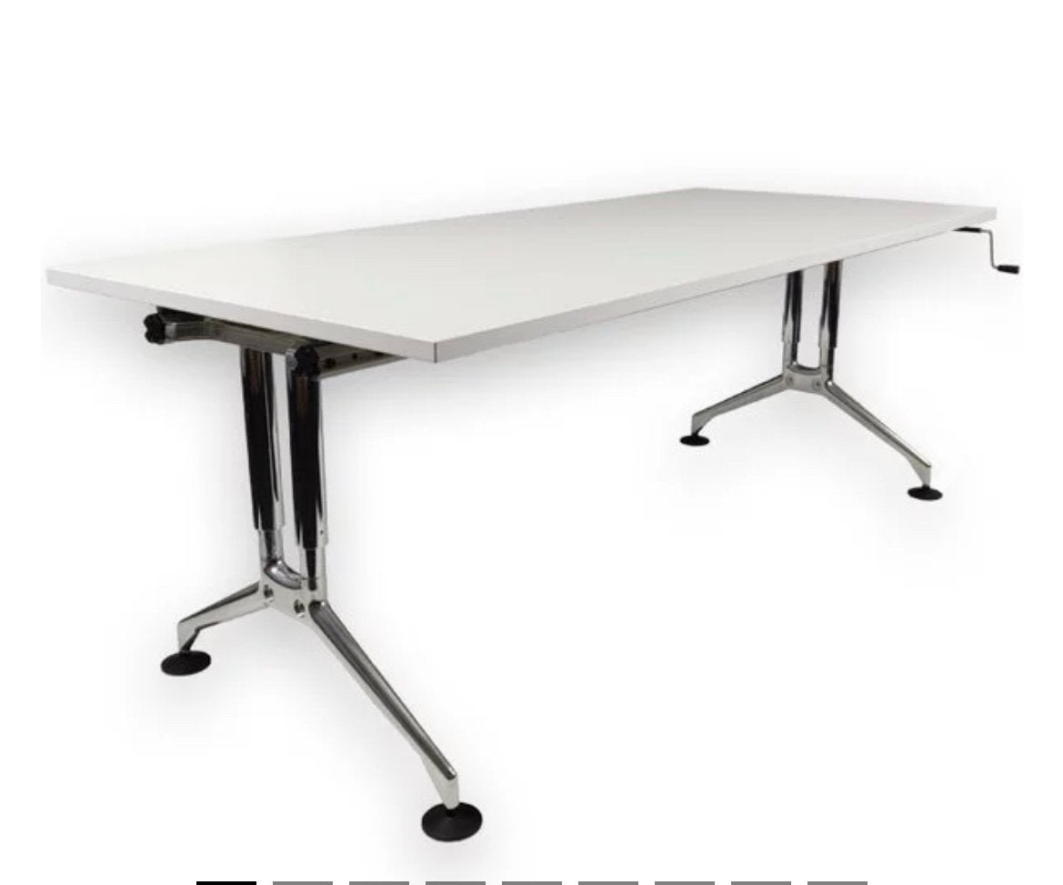 Origineel Vitra Ad hoc Slinger verstelbaarbureau, Ophalen, Zo goed als nieuw