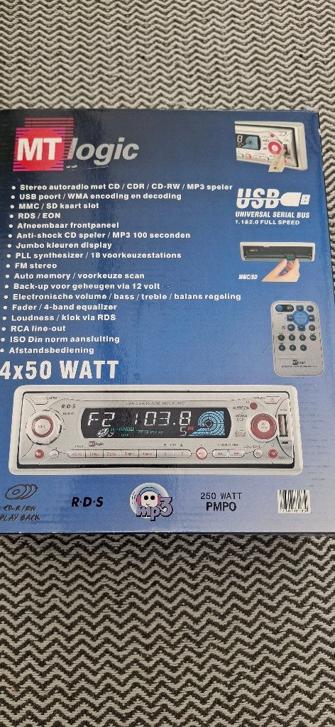 autoradio, Ophalen of Verzenden, Zo goed als nieuw