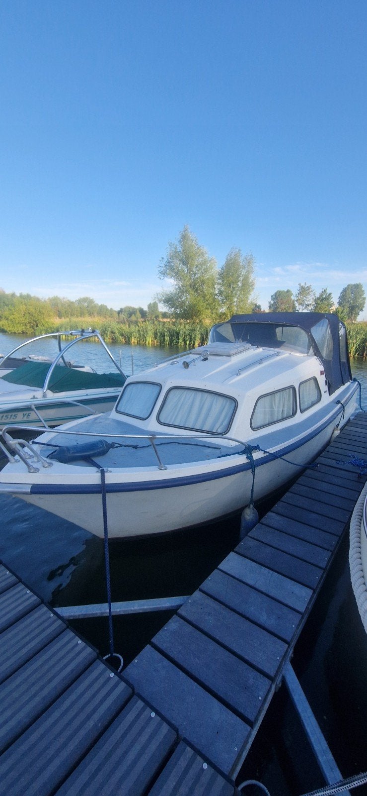 Kajuitboot, kruiser, visboot, 70 cm, Diesel, Polyester, 7 m