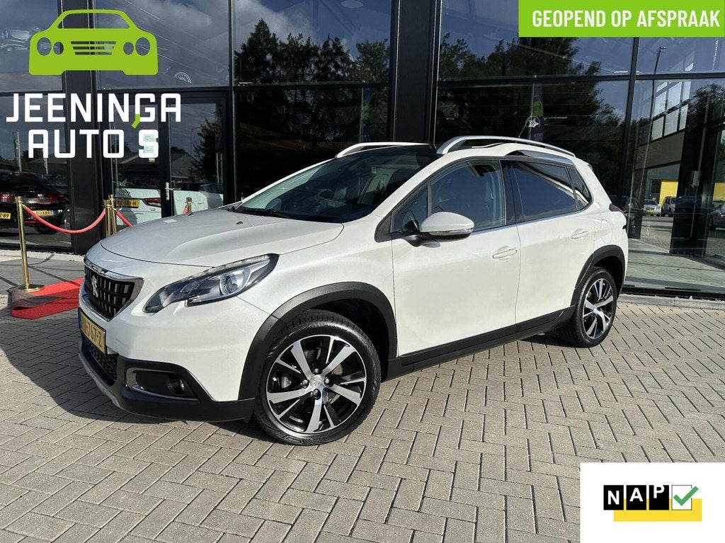 Peugeot 2008 1.2 PureTech |Camera|Pano|Trekhaak|Clima|LEES T, Auto's, Peugeot, Voorwielaandrijving, Origineel Nederlands, Bedrijf