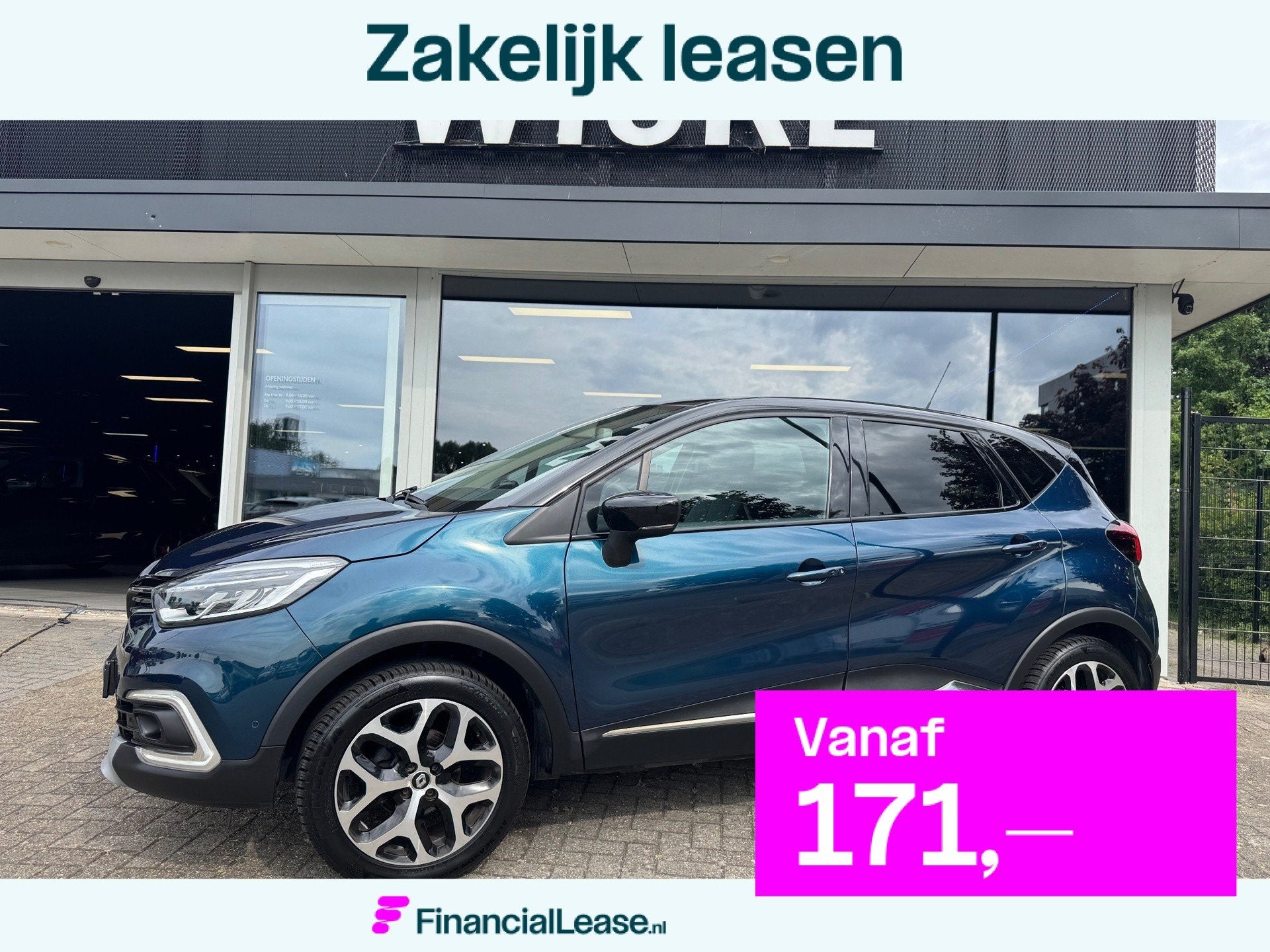 Renault Captur 0.9 TCe Intens Navigatie Clima Cruise control, Voorwielaandrijving, 898 cc, Stof, Gebruikt