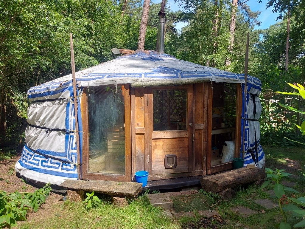 Yurt 6-muurs met 2 ramen, Ophalen, Gebruikt