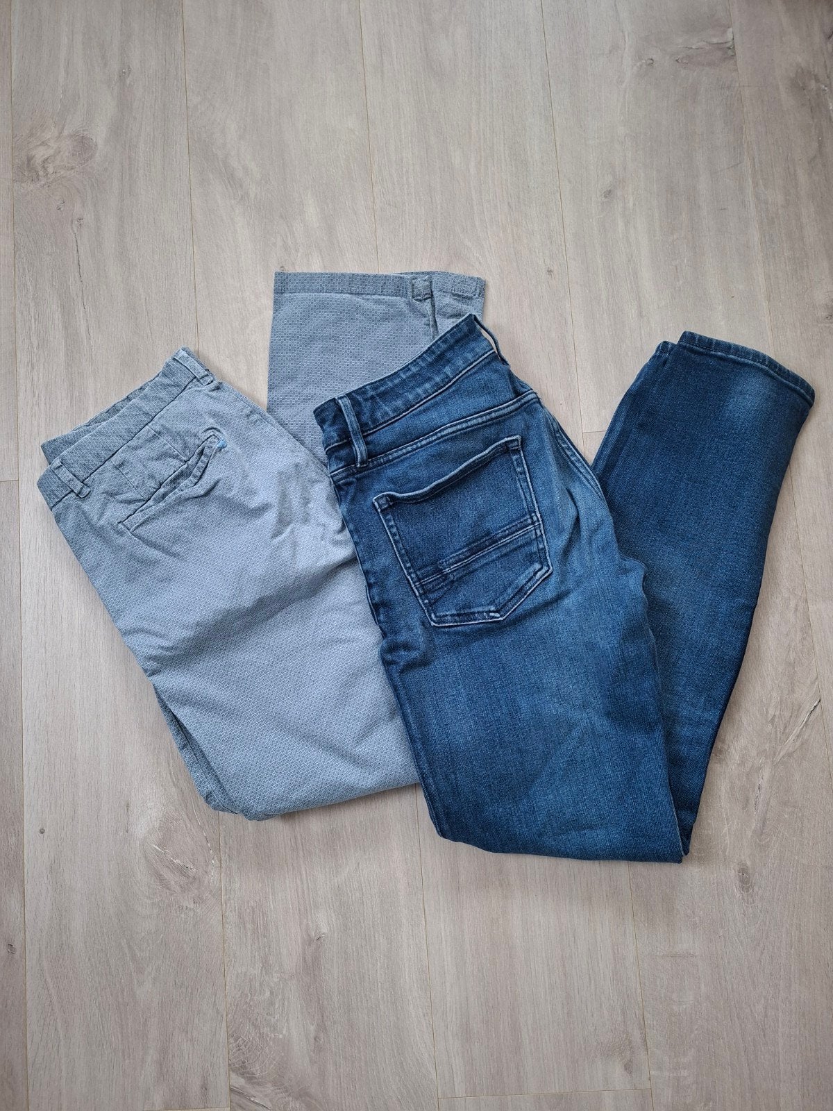 2 herenbroeken WE 29/32, Kleding | Heren, WE, Blauw, W32 (confectie 46) of kleiner, Ophalen of Verzenden