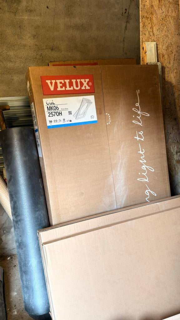 Nieuw VELUX Dakraam MK06 (78x118 cm) - Ongeopend, Minder dan 80 cm, 80 tot 120 cm, Nieuw, Ophalen of Verzenden