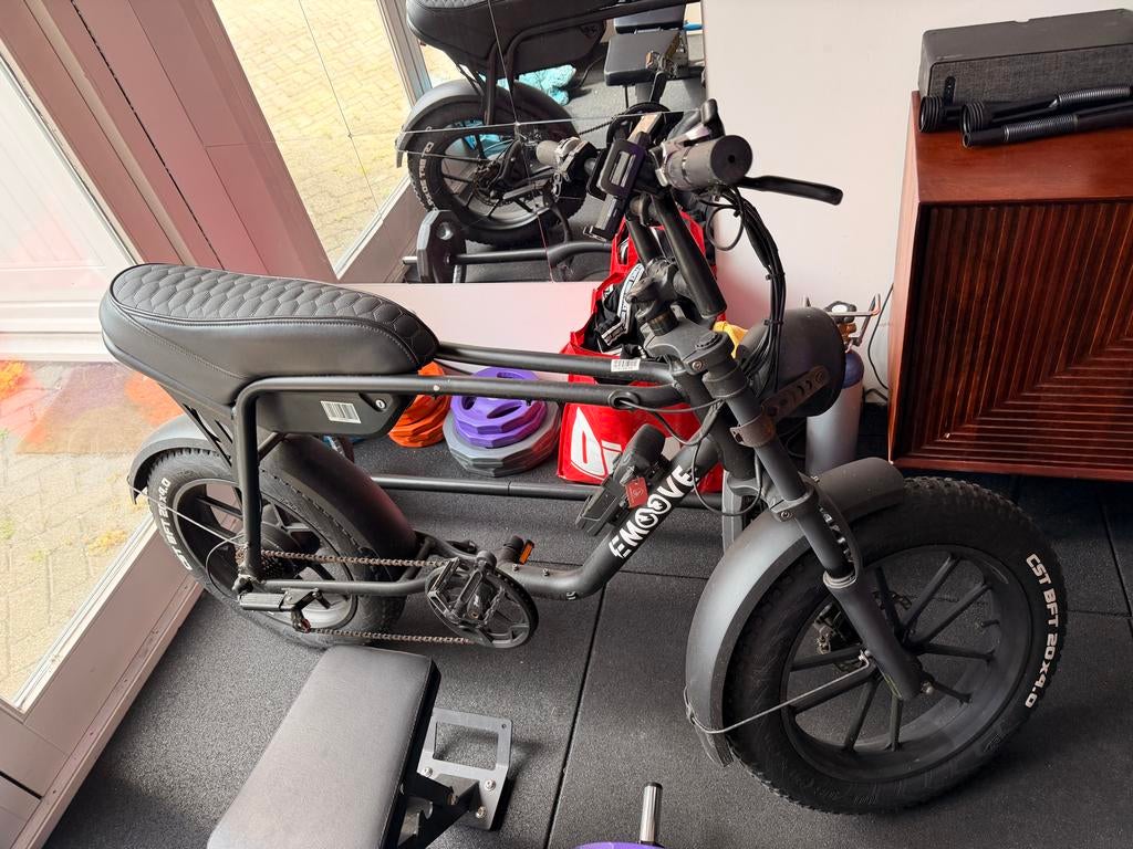 EMOOVE Fatbike - Slechts 264 km gereden!, Fietsen en Brommers, Elektrische fietsen, Zo goed als nieuw, 51 tot 55 cm, 50 km per accu of meer