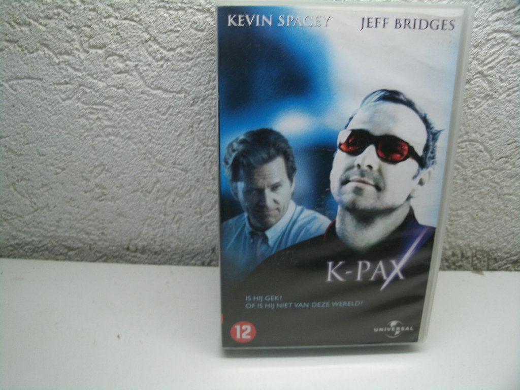 vhs 93b k-pax, Alle leeftijden, Ophalen of Verzenden, Zo goed als nieuw, Actie en Avontuur
