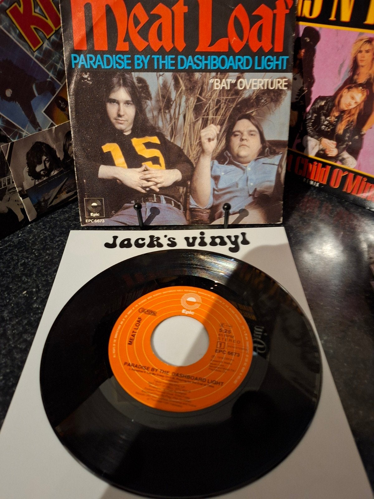 Meat Loaf - Paradise by the Dashboard Light  1978, Gebruikt, 7 inch, Ophalen of Verzenden, Fotohoes