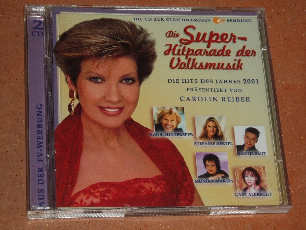 2 CD Volksmusik 2001 Kastelruther Spatzen Jantje Smit Bianca, Verzenden, Gebruikt