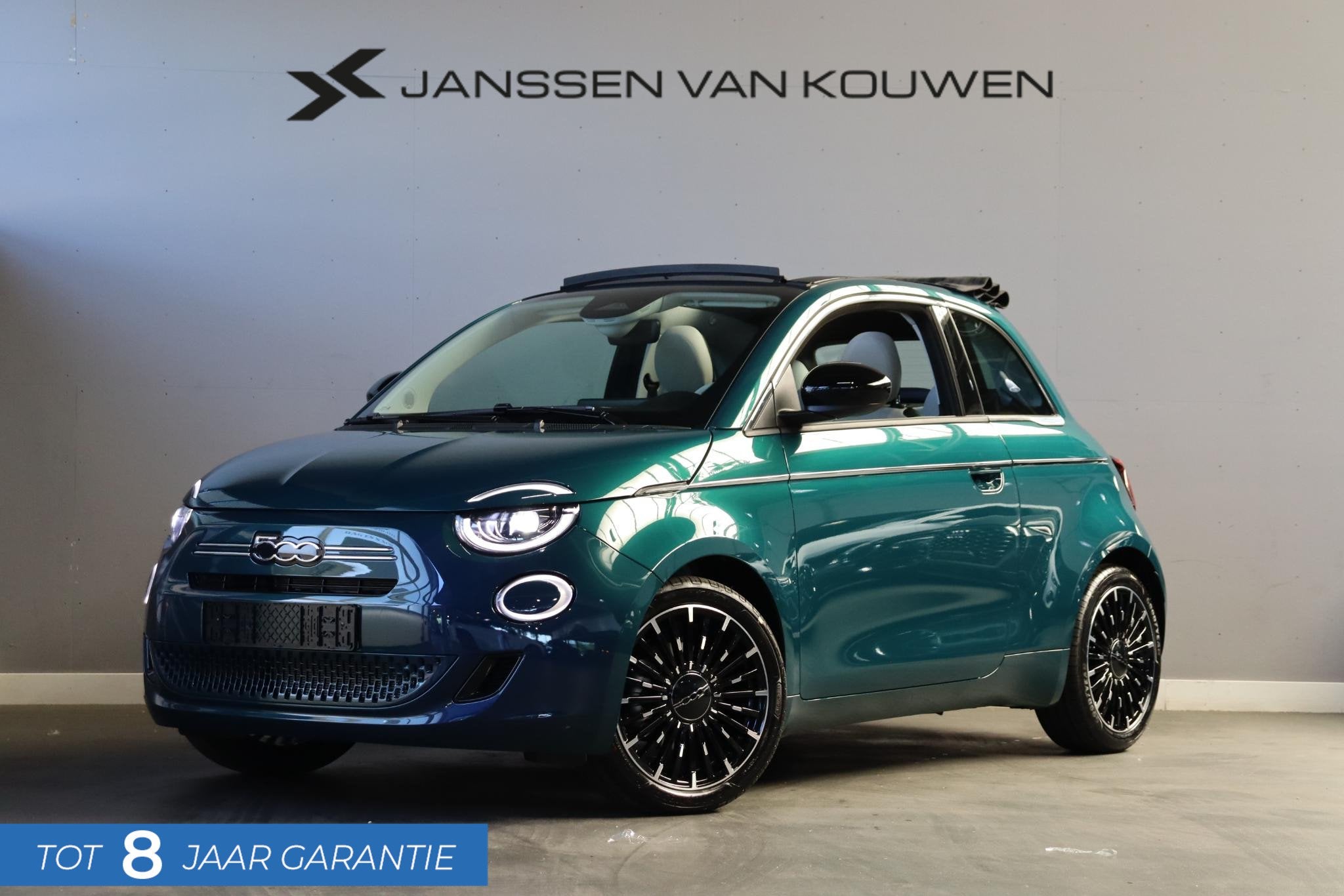 Fiat 500 C 1.0 Hybrid La Prima Cabrio / Voorraad / Snel leve, Auto's, Fiat, 12 maanden, Euro 6, 4 stoelen, Bedrijf