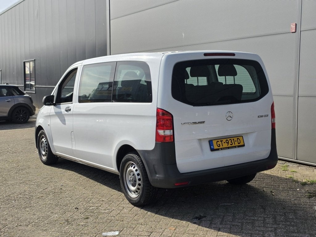 Mercedes-benz Vito Tourer 109 CDI Base Lang 9-Pers. Airco, Auto's, Gebruikt, Euro 6, 4 cilinders, 255 €/maand